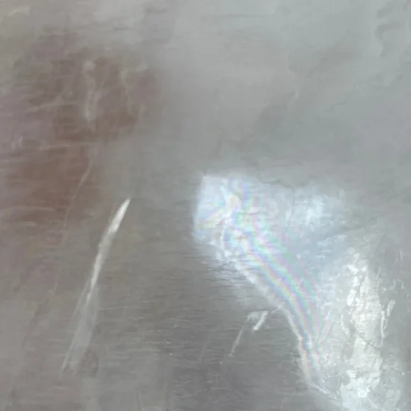 Natural Selenite Crystal Display (Lots of Rainbows!)